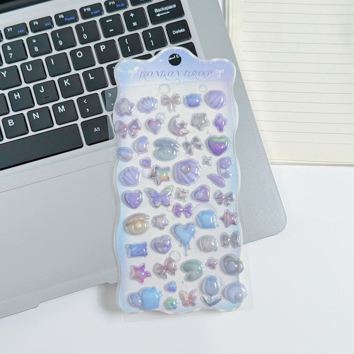 3D Cartoon Puffy Stickers