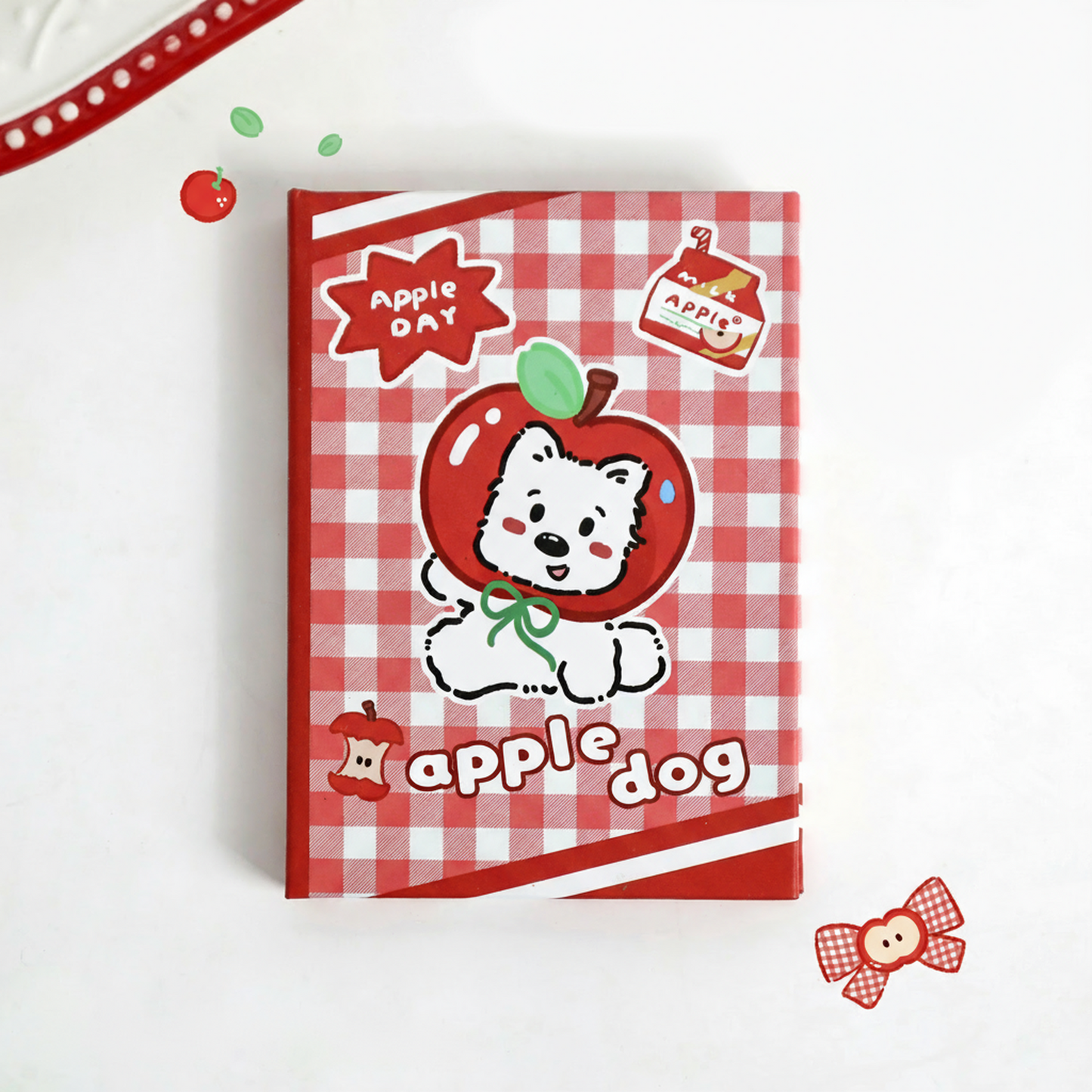 Cute Apple Day A7 Pocket Notebook