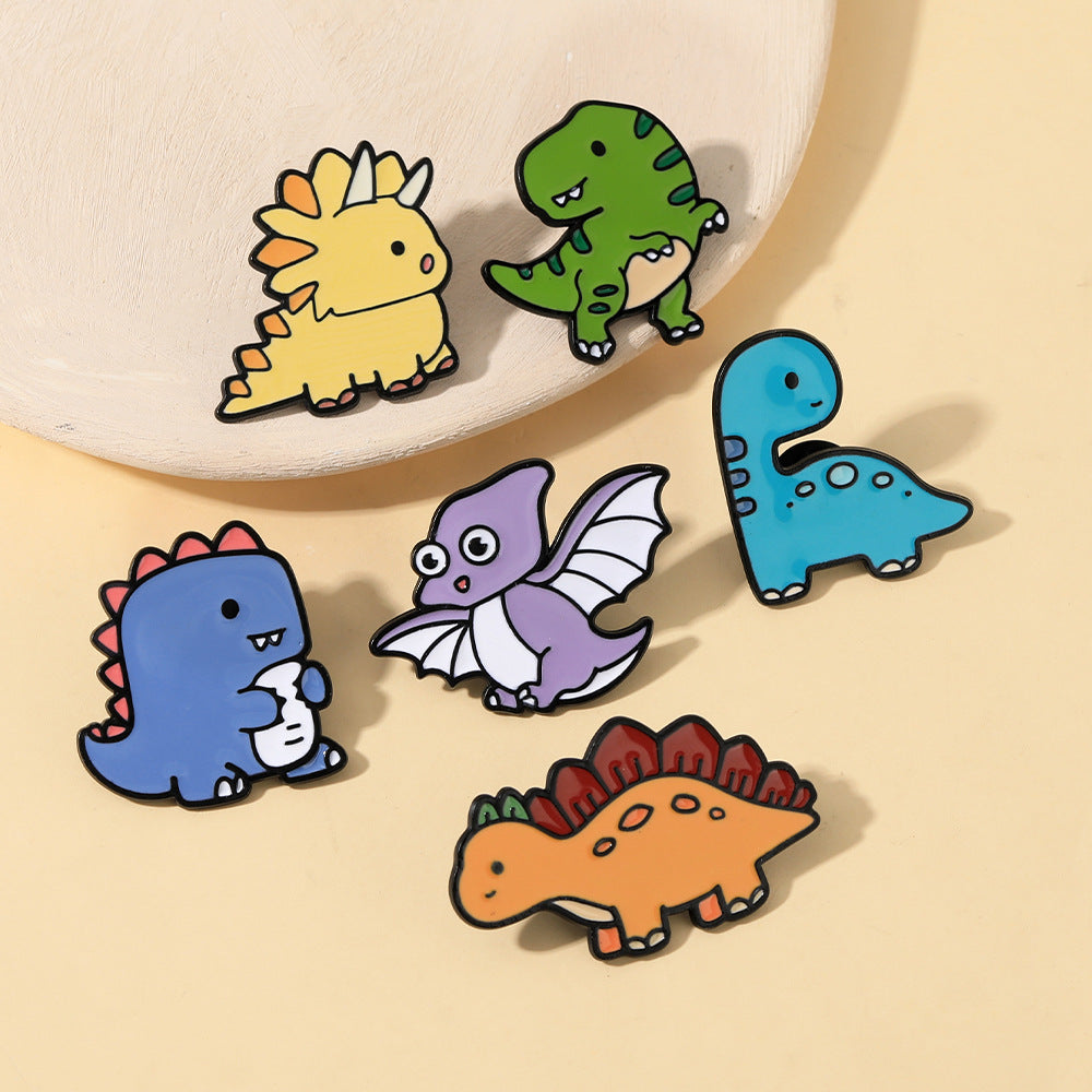 Cute Dinosaur Enamel Pin