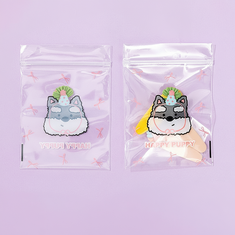 Cute Puppy &amp; Bear Ziplock Bags (50 pcs)