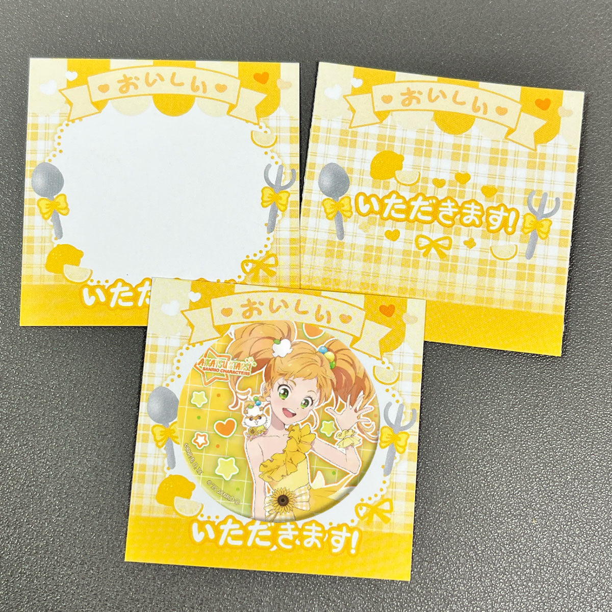 Rainbow Placemat Pin Backing Card (100 pcs)