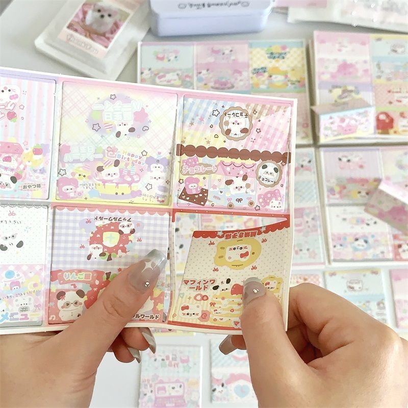 Cute Mini Folding Header Cards (6-Pack)