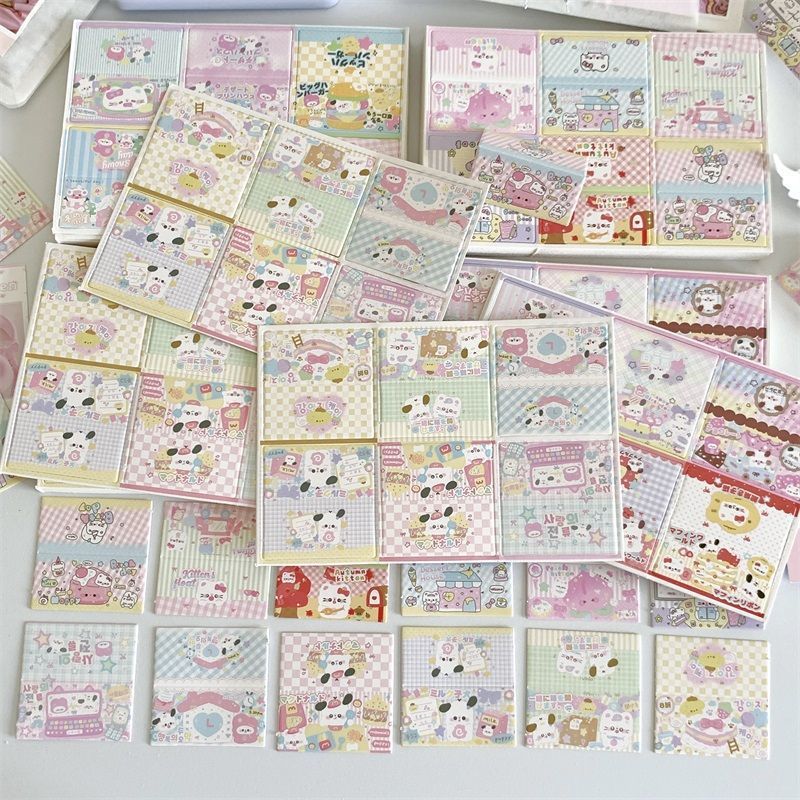 Cute Mini Folding Header Cards (6-Pack)