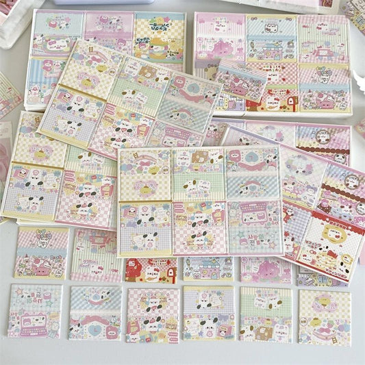 Cute Mini Folding Header Cards (6-Pack)