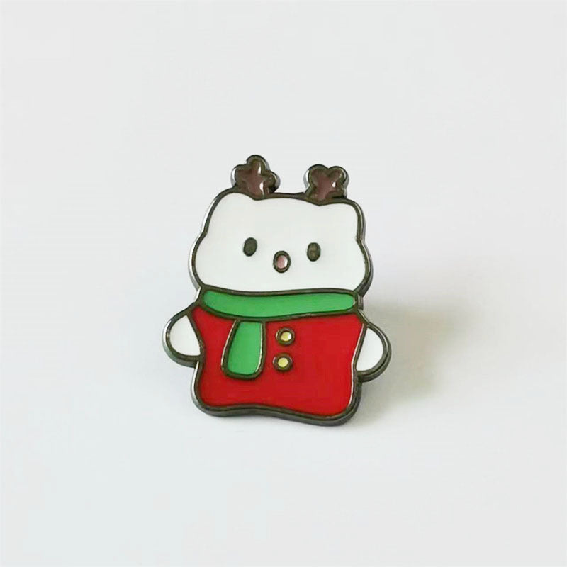 Christmas Cat Enamel Pin