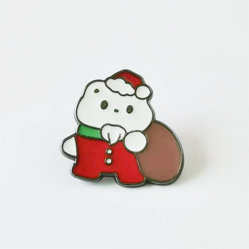 Christmas Cat Enamel Pin