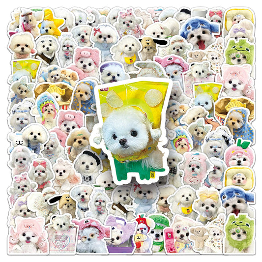 Cute Maltese Sticker Pack (50 pcs)