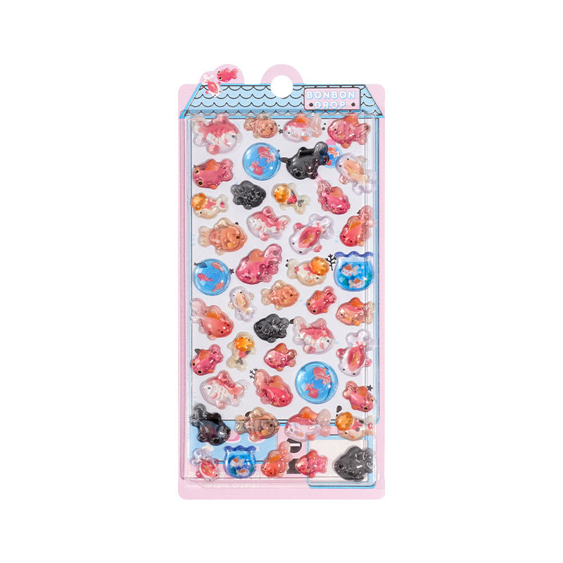 Japanese Crystal 3D Sticker Sheet