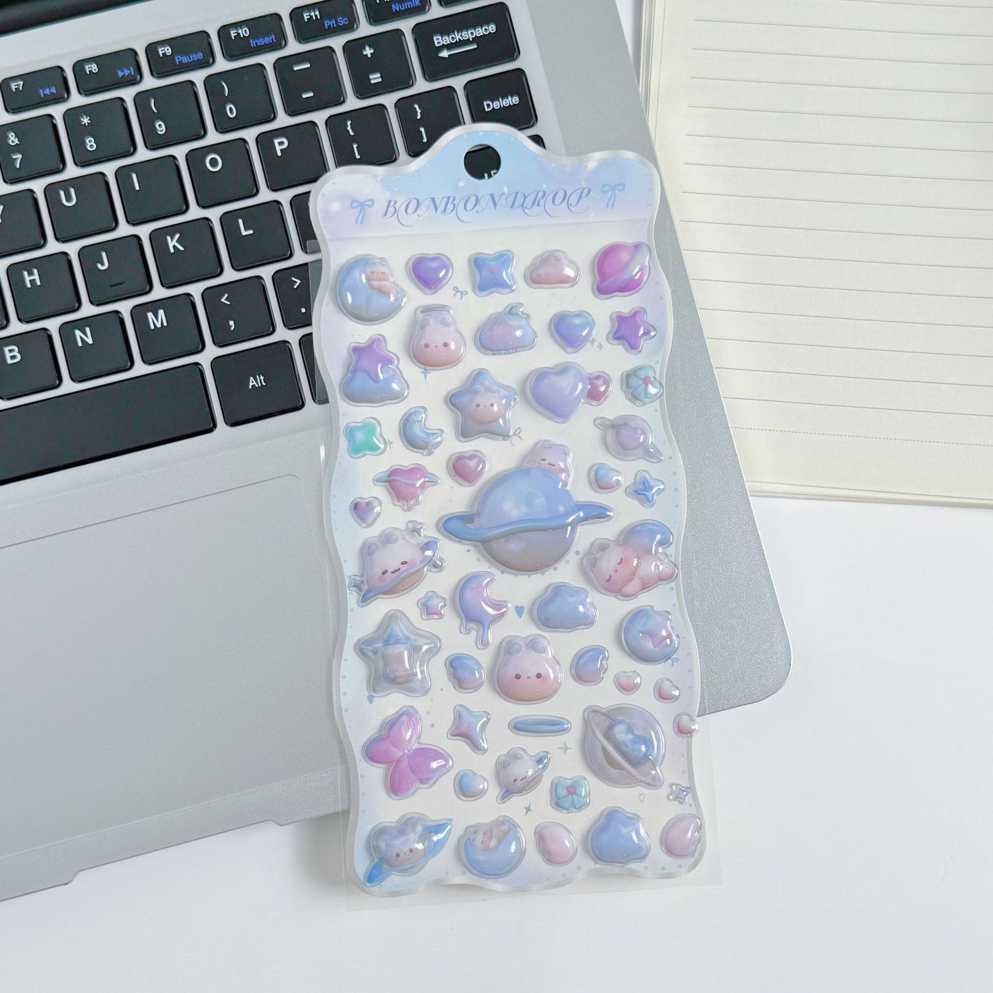 3D Cartoon Puffy Stickers